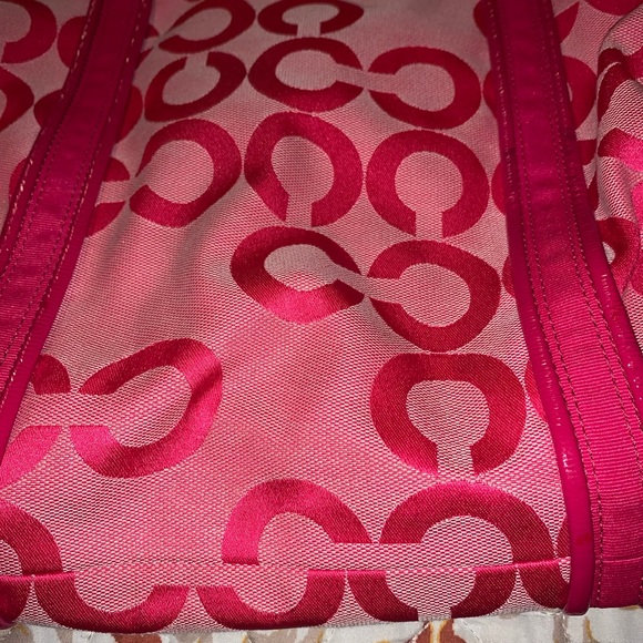 Coach Pink Tote - Picture 3 of 10